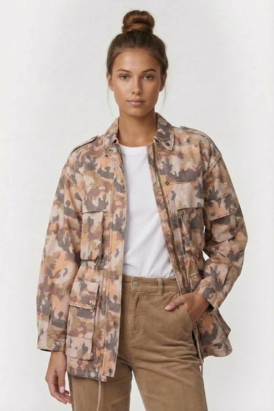 NWT Isabel Marant Elize Jacket Camel Sz 2